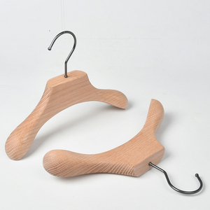 LOGO personalizzato di lusso personalizzato appendiabiti per bambini testa piatta integrata in legno di quercia per bambini appendiabiti per bambini - Product Image 1