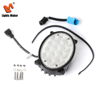 Luz de Trabajo LED Ovalada de 6.6 Pulgadas, Súper Brillante, Impermeable IP67, 4800LM, Haz de Luz Amplio, 10-30V, Carcasa de Aluminio, Lámpara de Trabajo YW-6651