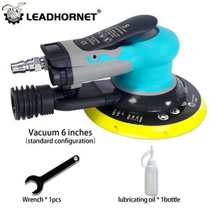 Ponceuse de paume orbitale à air à double <span class=keywords><strong>action</strong></span> assistée par vide avec <span class=keywords><strong>sac</strong></span> de collecte de poussière et tuyau intégrés - Product Image 5