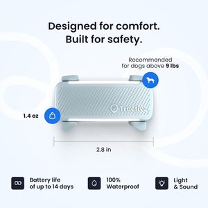 Traceur GPS pour chien Tractive Dog 6 avec abonnement premium de 6 mois pour la surveillance des animaux et le suivi en temps réel - Product Image 6
