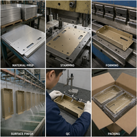 Boîtier en tôle sur mesure, découpe laser, pliage, boîtier métallique, armoire pour équipement électrique, coque pour machines et construction