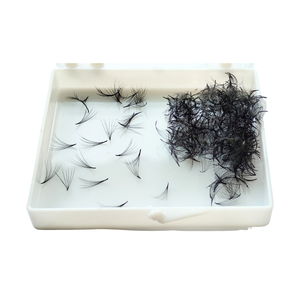 2023 Promade superventas 3D 500 ventiladores extensiones de pestañas naturales de alta calidad súper suave personalizado OEM ODM - Product Image 5