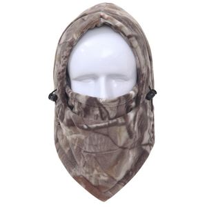 Chapeau polaire camouflage M0405, chapeau d'hiver pour l'extérieur, coupe-vent, cache-cou, masque facial, casque pour le ski, le vélo, le cyclisme - Product Image 2
