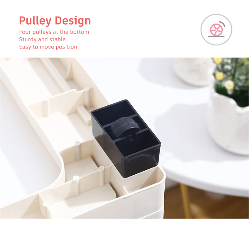 ABS material MDF top colorful drawer clothes cabinets
4 layers,5 layers plastic storage cabinet
