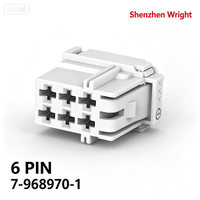 Boîtier de connecteur femelle TE 7-968970-1 6P 5mm de haute qualité pour faisceau de câblage automobile - Vente en gros