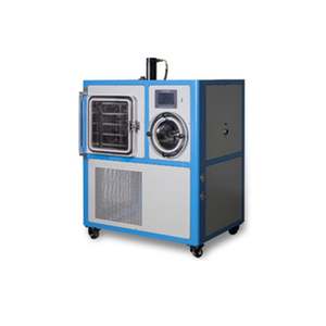 เครื่องอบแห้งด้วยการแช่แข็งของต่อมแบบแช่แข็ง0.3 ² ดินทดลองไนโตรเจนเหลวอุปกรณ์อบแห้ง - Product Image 5