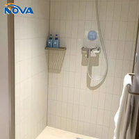 Panneau mural SPC - Finition brillante/UV mate, imperméable, ignifuge, design moderne minimaliste pour la rénovation intérieure des villas, cuisines et salles de bain