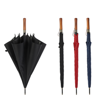 Logo personnalisé imprimé, grand parapluie incassable Souvenir de Golf Double auvent coupe-vent de voyage de 50 pouces pour adulte