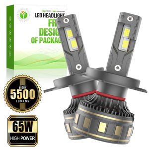 Bombilla LED H4 de Grado Automotriz de Calidad Superior P1F Ultra Low Decay 65W 5500Lm 6500K para Vehículos de Transporte Compartido de Alto Kilometraje - Product Image 1