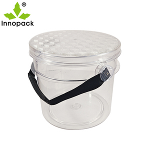 NUEVO Lavado de autos Plegable Cubo de plástico de 3,5 galones Translúcido - Product Image 1