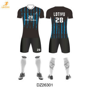 Maillots de football personnalisés, t-shirts et shorts de football personnalisés pour hommes, jeunes, femmes, garçons, avec nom et numéro imprimés, uniformes d'équipe, été - Product Image 1