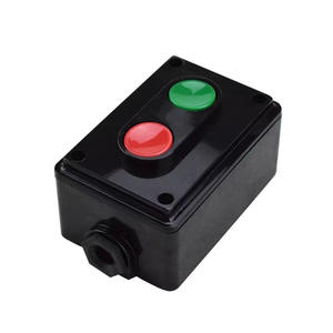 Boîte de commutation à double bouton poussoir LA4-2H 3H, niveau IP65/67, alimentation électrique en plastique, démarrage/arrêt, réinitialisation automatique, contrôle 3A max. Courant - Product Image 2