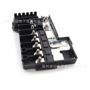 Caja de fusibles de batería de coche 180937550A 6R0937548C para Volkswagen Polo, portafusibles metálico - Product Image 1