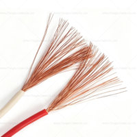 Câble électrique flexible RVS 2 conducteurs 0,75 mm² à 4,0 mm² Couleurs standard pour haut-parleurs pour câblage de système PA Durée de vie de cinquante ans