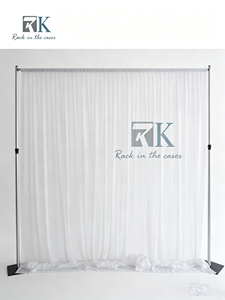 Kits de Tubos y Cortinas para Exhibiciones, Soportes Ajustables de Aluminio para Telones de Fondo de Escenario, Decoración - Product Image 1
