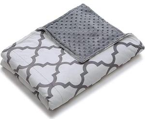 Couverture lourde Offre Spéciale pour l'autisme en gros pour le soulagement de la pression Couvertures lestées imprimées confortables en Minky Grey Housse de <span class=keywords><strong>couette</strong></span> - Product Image 1