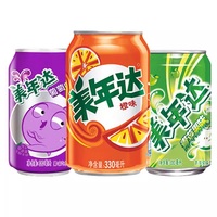 Vente en gros de marques célèbres de boissons gazeuses boissons gazeuses soda boisson exotique canettes de boisson 330ml