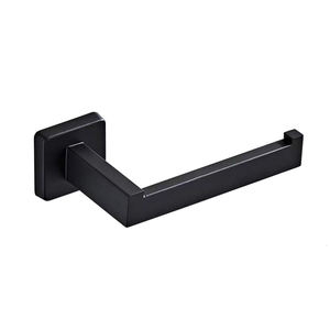 2023 nuovo <span class=keywords><strong>Set</strong></span> di appendiabiti da bagno in acciaio inossidabile asta portasciugamani quadrata addensata con gancio portasciugamani di carta - Product Image 6