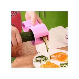 Affettatrice per Verdure 2026, Grattugia Doppia, Tagliaverdure, Macchina per Pasta di Zucchine, Affilacoltelli - Product Image 4