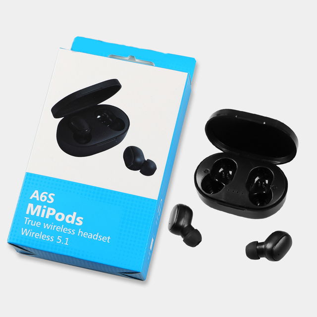 Audifonos Ture Wireless Earbuds Tws Wireless Earphone A6s Mipods