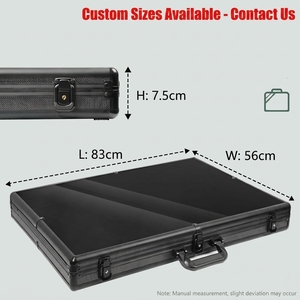OEM Custom Aluminum Display Case PET or PC Panel Lockable Portable Trade Show Showcase for Sports Cards TCG <strong>Jewelry</strong> - Product Image 2