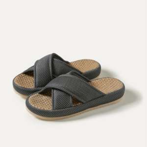 รองเท้าแตะแฟชั่นผู้หญิงแบบมีส้น รุ่นใหม่ปี 2025 สำหรับฤดูร้อนและฤดูใบไม้ร่วง พื้นรองเท้า TPR นุ่มสบาย ปิดนิ้วเท้า - Product Image 1