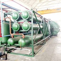 Machine de pyrolyse de pneus à faible coût et haute sécurité, certifiée ISO9001 CE, mini-réacteur
