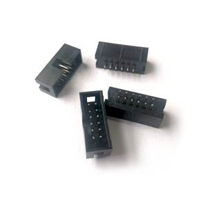 Connecteur IDC Box Header DC3 double rangée 6/8/10/12/14/16/18/20/24/26/30-50 broches, prise ICD noire, pas de 2,54 mm - Product Image 3