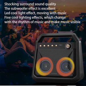 High Power TWS Portable Outdoor <b>Speaker</b> <b>Waterproof</b> RGB Light Stereo Bass Party Home <b>Speaker</b> - Product Image 5