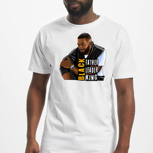 Personalización Black Father Black King Heat DTF Transferencia <span class=keywords><strong>de</strong></span> impresión <span class=keywords><strong>para</strong></span> camiseta - Product Image 3