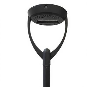 Lámpara <span class=keywords><strong>de</strong></span> Jardín Doble <span class=keywords><strong>de</strong></span> Brazo Único, Luminaria <span class=keywords><strong>de</strong></span> Aluminio Fundido, Farola Decorativa para Exteriores, Profesional - Product Image 1