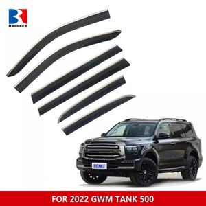 Déflecteurs de vitres latérales pour GWM TANK 500 2022, pare-soleil et pare-pluie, visières de ventilation, déflecteurs de vent avant et arrière, visières de fenêtres 4 portes - Product Image 2
