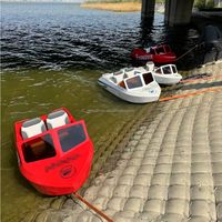 Nouvelle Arrivée Bateau Karting Jet Ski 20KW 45km/h Bateau Karting Électrique Biplace Mini Bateau Vague Rapide Équipement de Plaisir Aquatique