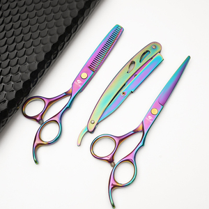 Kit de <span class=keywords><strong>ciseaux</strong></span> de coupe de <span class=keywords><strong>cheveux</strong></span> de 6 pouces ensemble de <span class=keywords><strong>ciseaux</strong></span> de coiffeur en acier inoxydable <span class=keywords><strong>pour</strong></span> coiffeur <span class=keywords><strong>ciseaux</strong></span> de <span class=keywords><strong>cheveux</strong></span> de coiffeur - Product Image 6