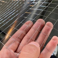 Panneau de grillage soudé pour chenil avec grille de 50x50 mm