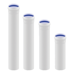 M/F Aluminium <b>Smoke</b> Exhaust <b>Pipe</b> 80 X 500 mm Product Category Aluminum <b>Pipes</b> - Product Image 1