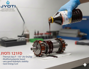 JYOTI 121 FD Vernis isolant à séchage rapide pour moteurs de classe F et bobines de transformateur application brosse et pulvérisation - Product Image 1