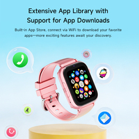 Montres pour enfants, montre connectée Android, Amérique du Sud, 4G GPS SOS, 1+8G, étanche IP67, montre intelligente avec suivi de la fréquence cardiaque
