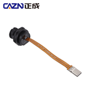Impermeabile IP67 IP68 <span class=keywords><strong>tipo</strong></span> C da femmina a maschio cavo piatto 3.1 velocità baionetta <span class=keywords><strong>tipo</strong></span>-C 3.1 - Product Image 4