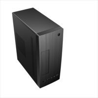 Boîtier PC de bureau Meway Mid Tower MicroATX avec 3 ventilateurs préinstallés, support pour radiateur 60mm/120mm (en stock)