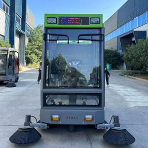 เครื่องกวาดถนนไฟฟ้าอัตโนมัติคุณภาพสูง Ren qi ได้รับการรับรองมาตรฐาน CE ผลิตในประเทศจีน ทนทาน สำหรับงานอุตสาหกรรม กำลังกวาด 16,000 ตร.ม./ชม. - Product Image 2