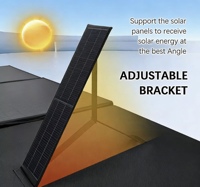 AISmartlink Panneau Solaire Pliable 300W Sac de Transport Station d'Énergie Mobile Portable Extérieur Pliable Hors Réseau Usine