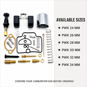 Kit di Riparazione Carburatore per PWK da 24 a 34 mm, Set di Parti per Ricostruzione Moto, ATV, Kart per Officine e Distributori - Product Image 4