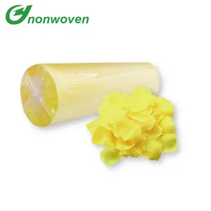 Colored RRET Non Woven Rolls For Rose Petals Yellow Pink And Others