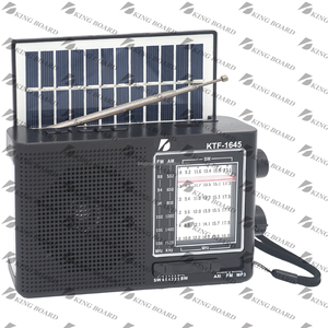 Altavoz Portátil KTS KTF-1645 con Radio AM/FM/SW, Reproductor de Música USB/TF, Altavoz Bluetooth con Luz RGB, Venta Directa de Fábrica - Product Image 3