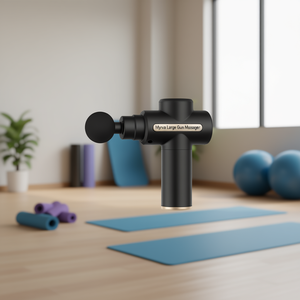 Masseur à percussion Myrva Large Gun S9094912 rechargeable pour thérapie musculaire profonde, appareil de massage corporel complet pour soulager la douleur et l'exercice - Product Image 2