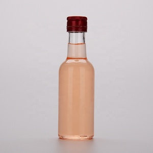 Biểu Tượng Tùy Chỉnh 50Ml Mini Nhựa Rum Whiskey Tequila Rượu Chai Với Nắp Cổ Dài Trong Suốt Pet Thực Phẩm Cấp Chai Bao Bì - Product Image 6