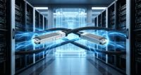 Kabel DAC OSFP ke OSFP 800G 1m Kabel Pasif Tembaga Twinax Direct Attach untuk Switch Ethernet 800G