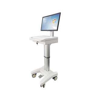 Vente directe d'usine <span class=keywords><strong>de</strong></span> Shenzhen <span class=keywords><strong>de</strong></span> chariots <span class=keywords><strong>de</strong></span> rondeur pour les infirmières, chariots informatiques mobiles et réglables en hauteur, chariots intégrés pour l'information. - Product Image 1