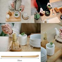 Cuillères à Matcha en Bambou Personnalisées Tendance 2026 – Fournisseur d'Usine Geling pour Poudre de Thé Matcha
